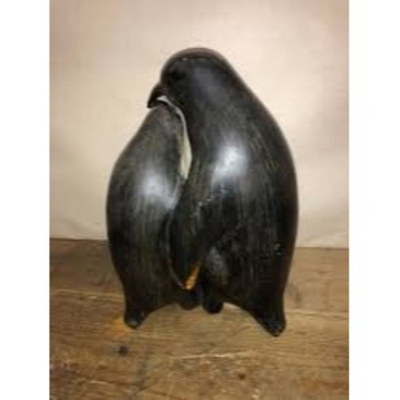 Vintage Ceramic Bisque penguins - Picture 3 of 4